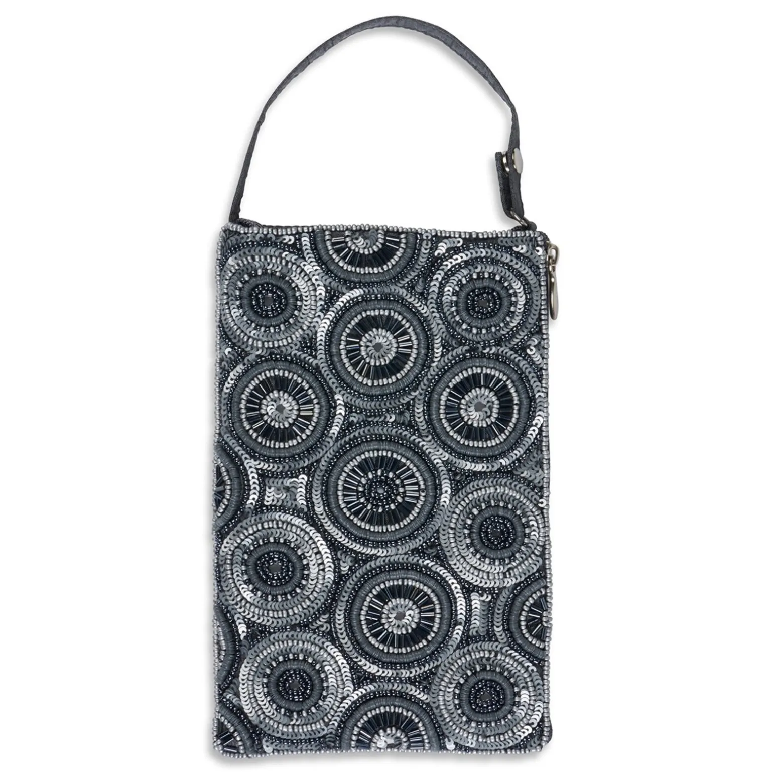 Bamboo Trading Company, Kaleidoscope Silver Club Bag