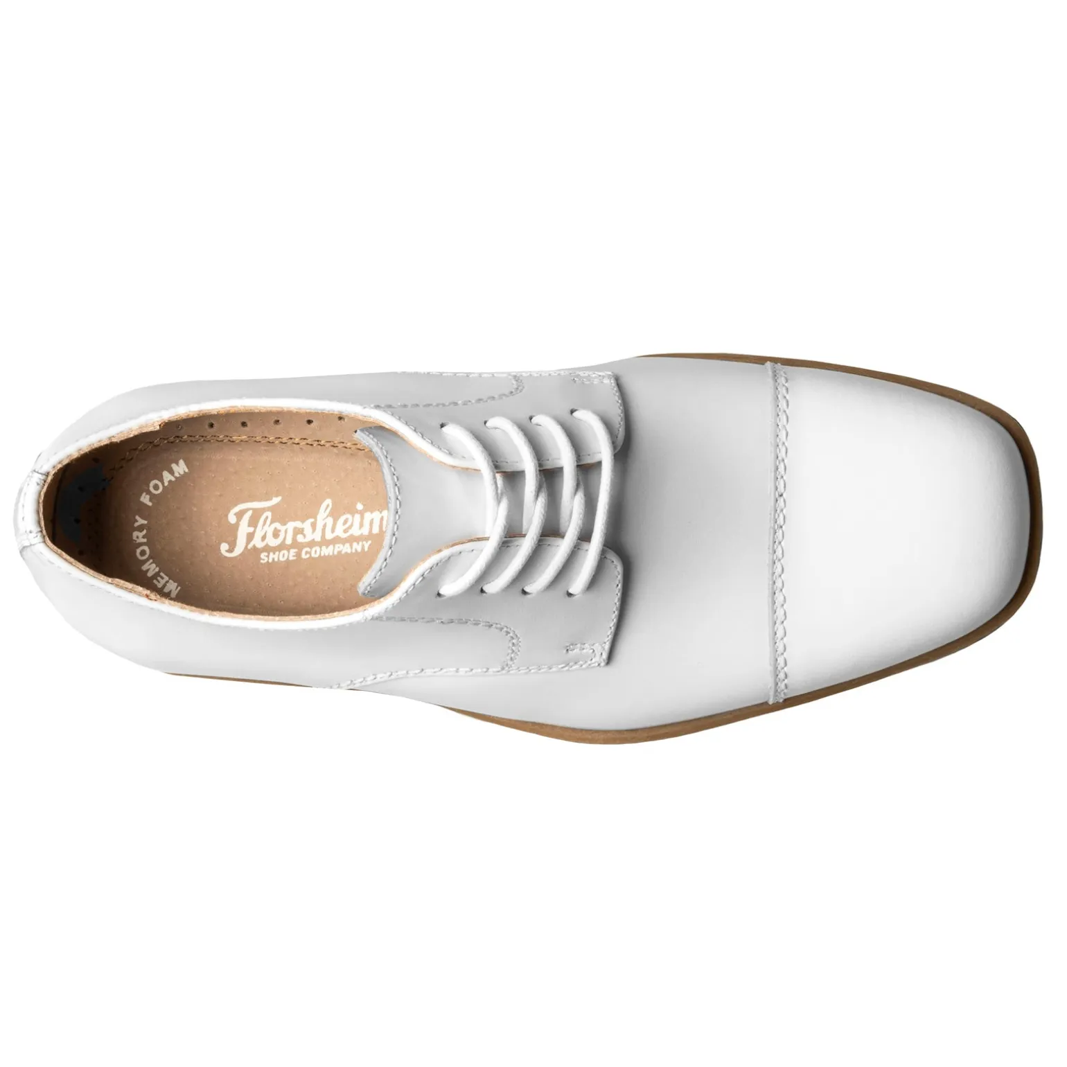 Boy's Florsheim, Reveal Cap Toe Oxford JR - Little Kid & Big Kid