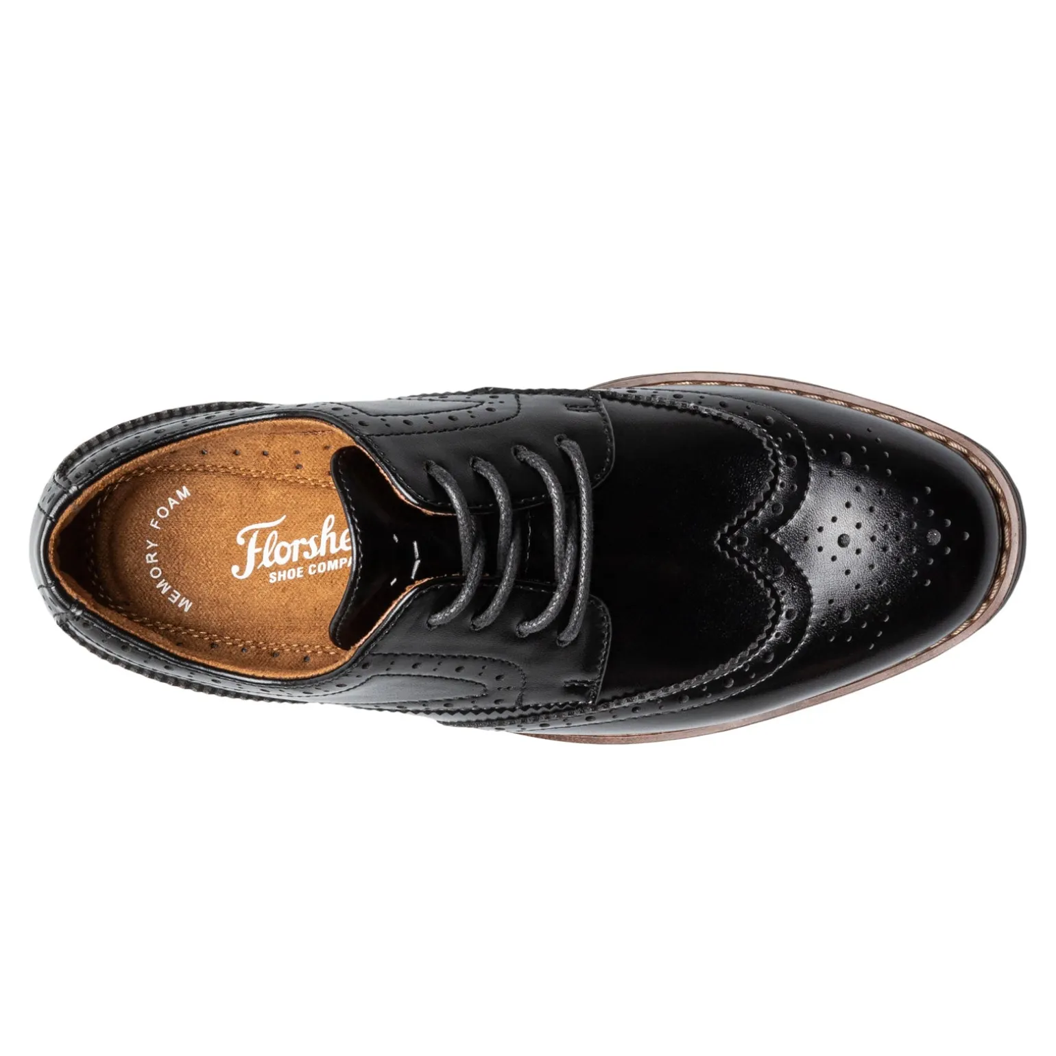Boy's Florsheim, Rucci JR Wingtip Oxford - Little Kid & Big Kid