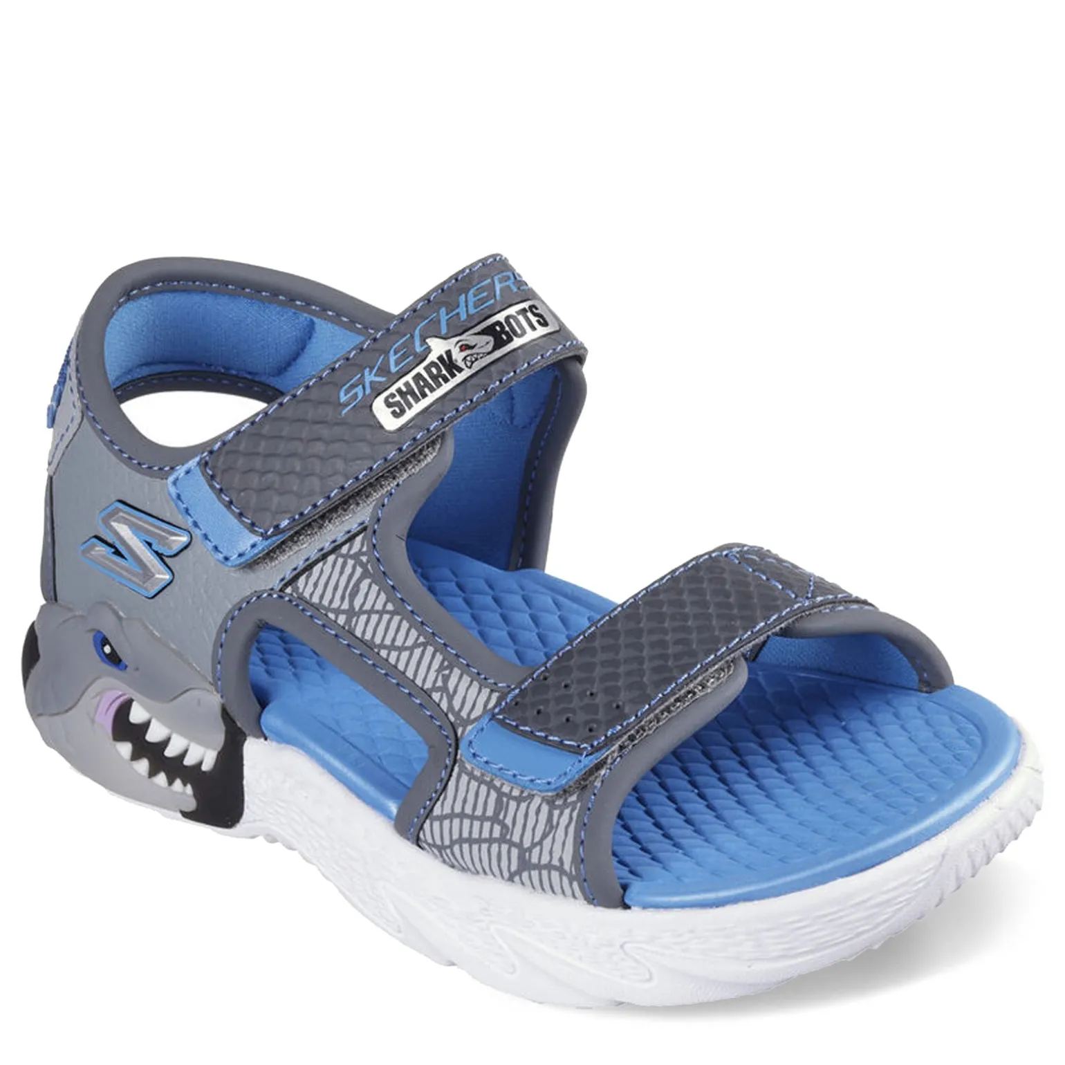 Boy's Skechers, S-Lights: Creature-Splash Sandal - Little Kid