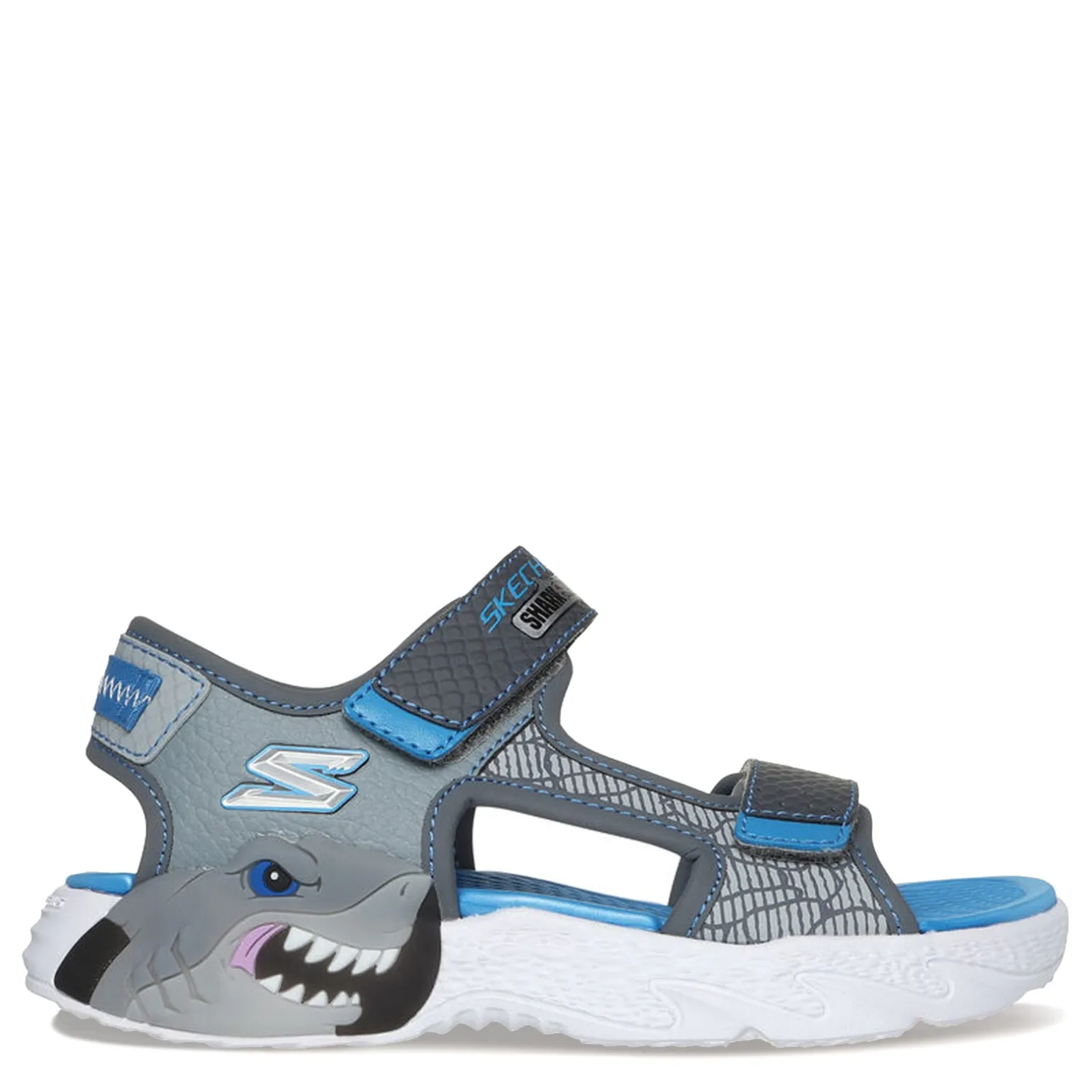 Boy's Skechers, S-Lights: Creature-Splash Sandal - Little Kid