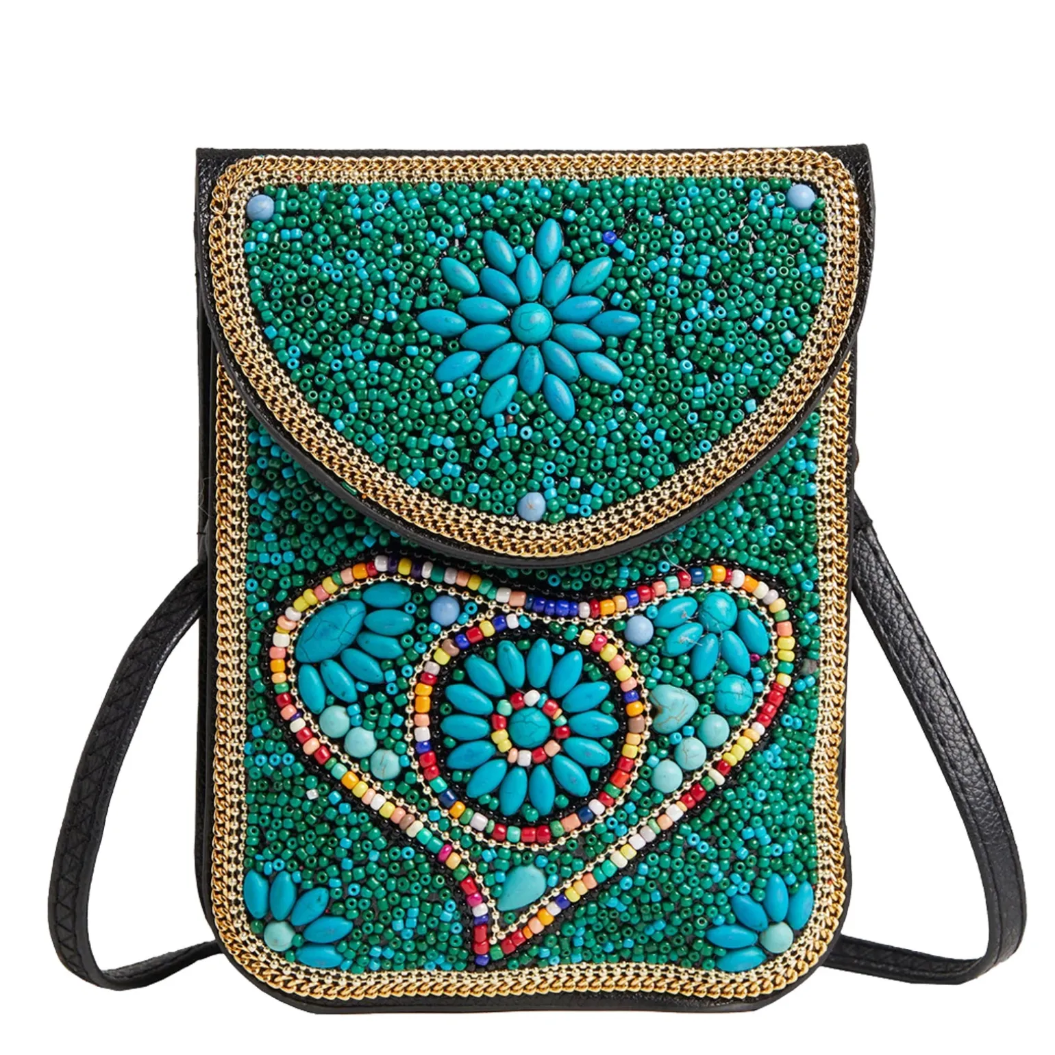 Coco & Carmen, Artisan Beaded Crossbody