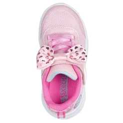 Girl's Skechers, Dreamy Dancer - Xtra Bow Sneaker - Toddler