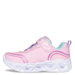Girl's Skechers, Heart Lights - Retro Hearts Sneaker - Toddler