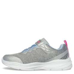 Girl's Skechers, Power Jams - Everyday Bestie Sneaker - Wide Width - Little Kid