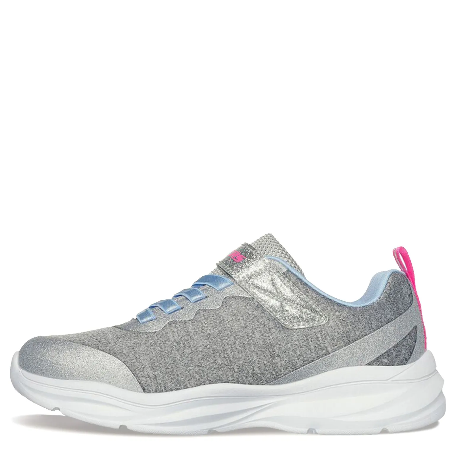 Girl's Skechers, Power Jams - Everyday Bestie Sneaker - Wide Width - Little Kid