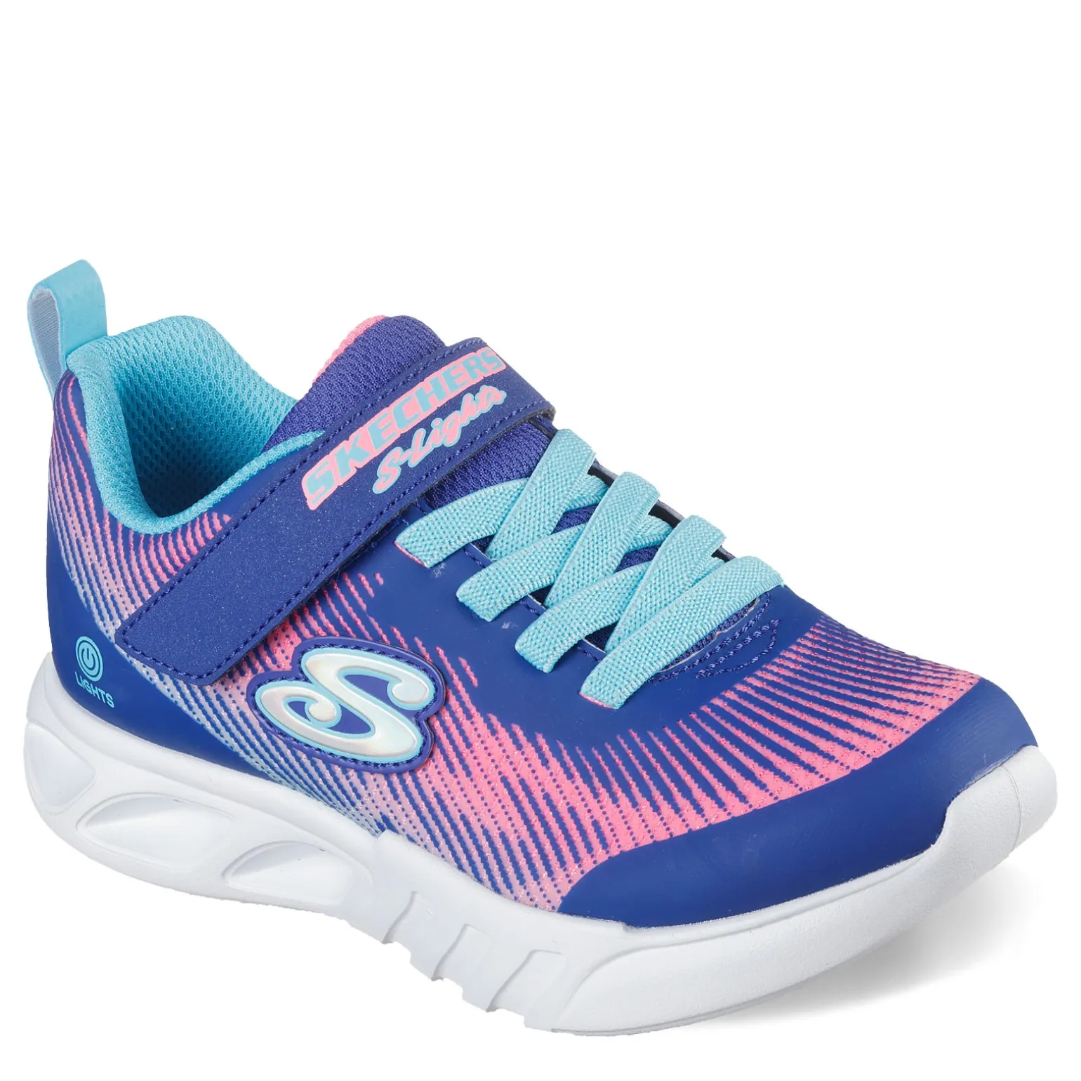 Girl's Skechers, S-Lights: Flicker Flash - Light Takeover Sneaker - Little Kid & Big Kid
