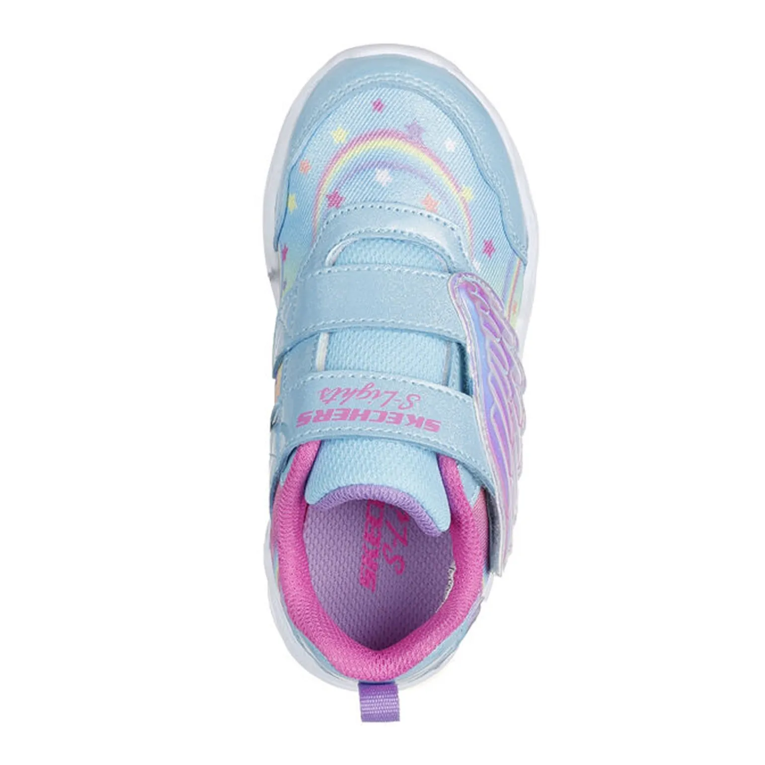 Girl's Skechers, S Lights: Twisty Glow Sneaker - Toddler