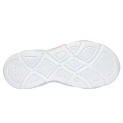 Girl's Skechers, S-Lights: Twisty Glow - Sorbet Swirl Sneaker - Little Kid