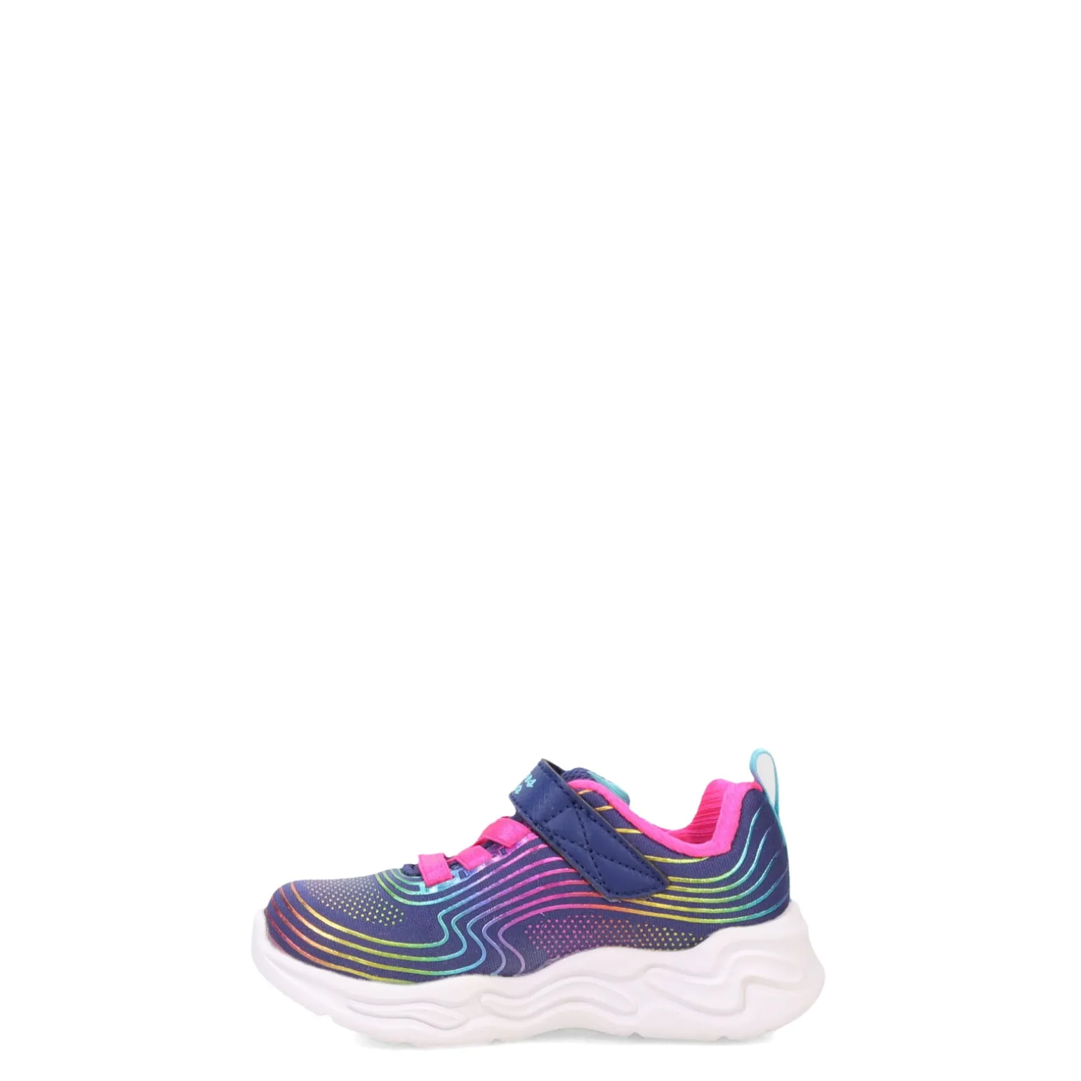 Girl's Skechers, S Lights: Wavy Beams Sneaker - Toddler