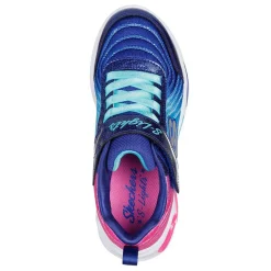 Girl's Skechers, S-Lights: Wavy Beams - Ombre Express Sneaker - Little Kid