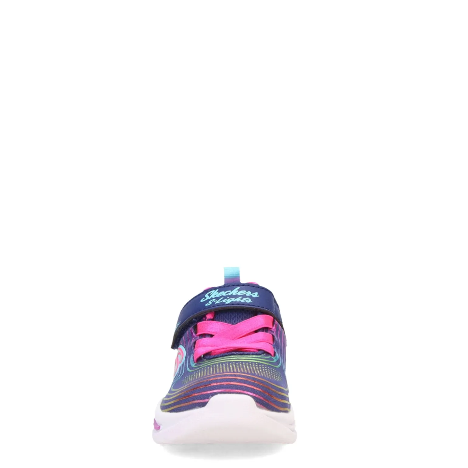 Girl's Skechers, S Lights: Wavy Beams Sneaker - Toddler