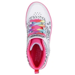Girl's Skechers, Sport Court 92 - Color Me Kicks Sneaker - Little Kid & Big Kid