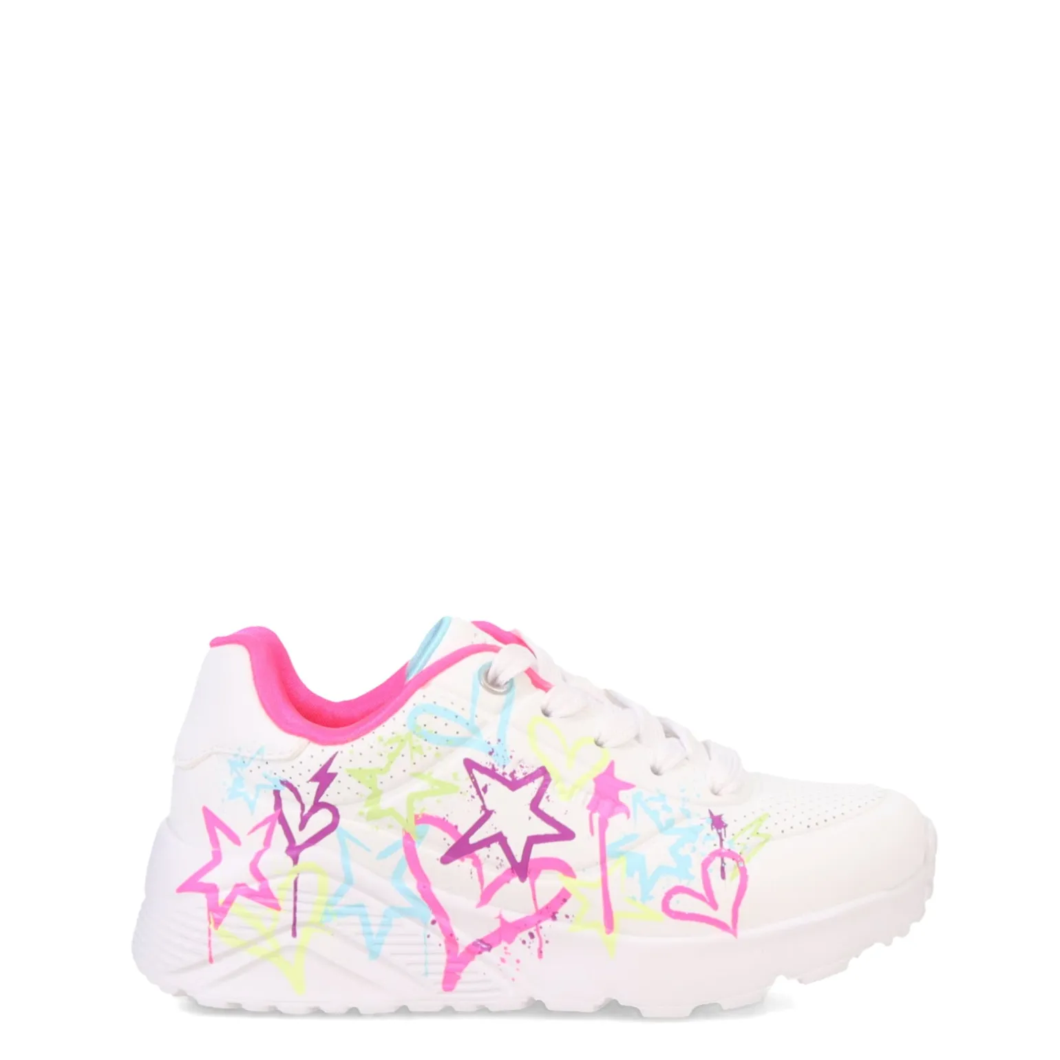 Girl's Skechers Street, Uno Lite - My Drip Sneaker - Little Kid