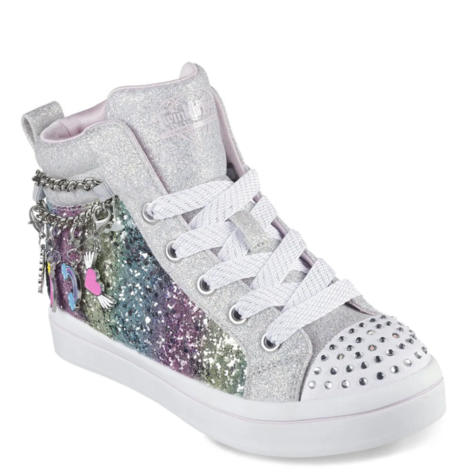 Girl's Skechers, Twi-Lites - Charm Glitz Sneakers – Toddler