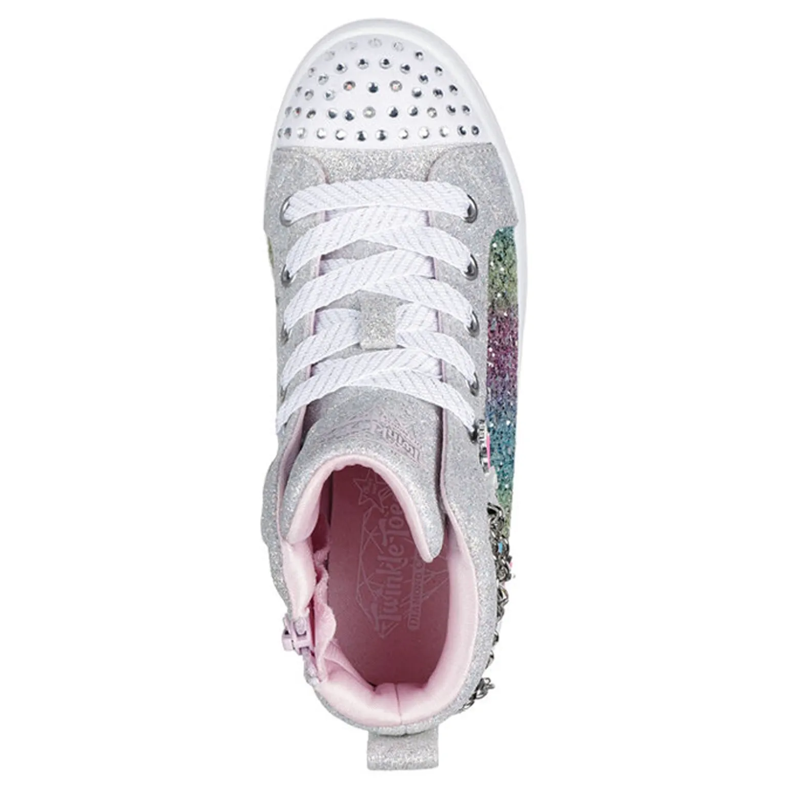 Girl's Skechers, Twi-Lites - Charm Glitz Sneakers – Toddler