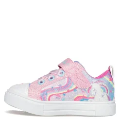 Girl's Skechers, Twinkle Toes: Twinkle Sparks - Whimsical Shimmer Sneaker - Toddler