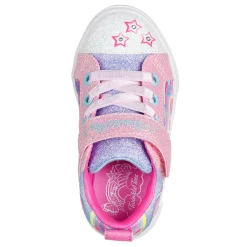 Girl's Skechers, Twinkle Toes: Twinkle Sparks - Whimsical Shimmer Sneaker - Toddler