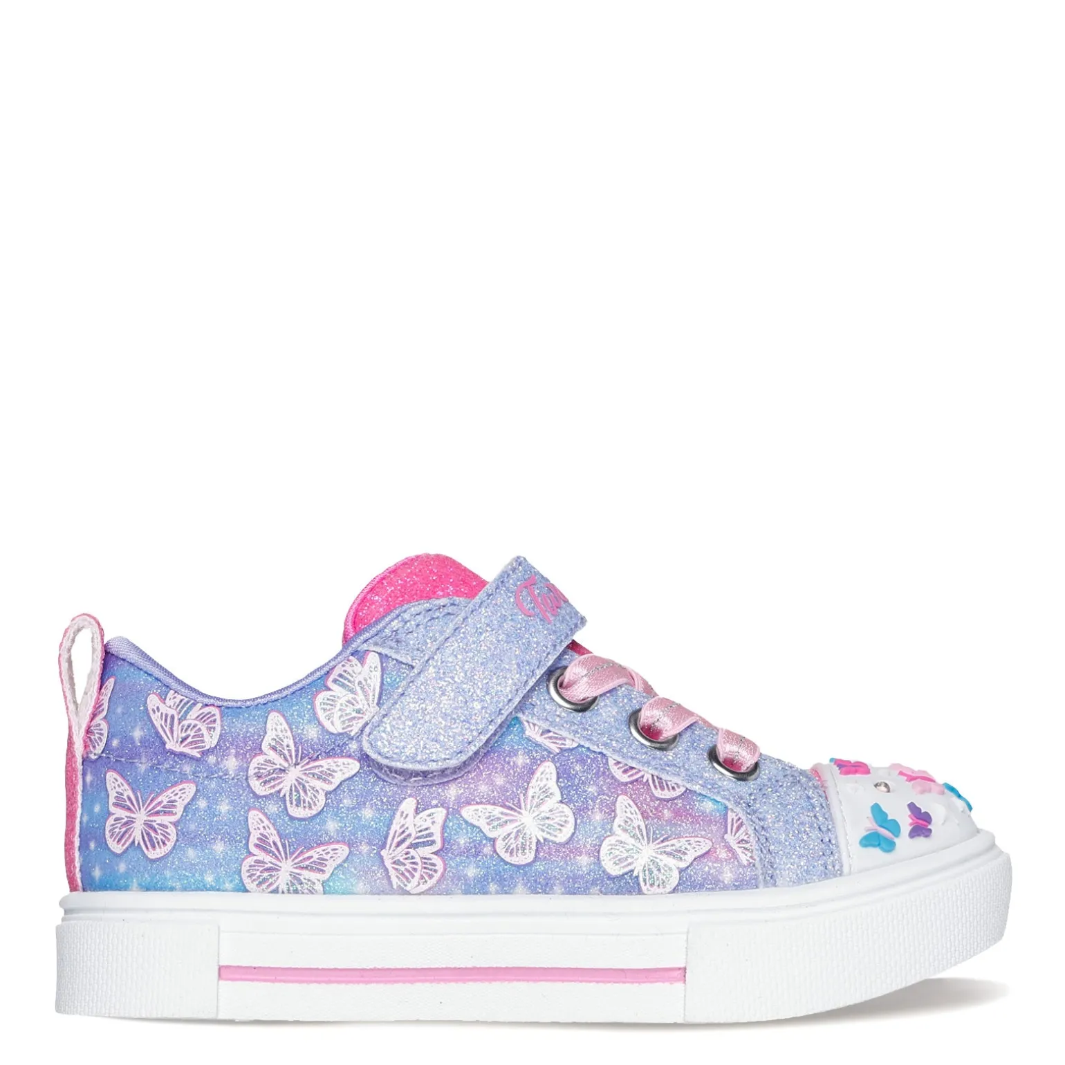 Girl's Skechers, Twinkle Toes: Twinkle Sparks - Ombre Flutter Sneaker - Toddler