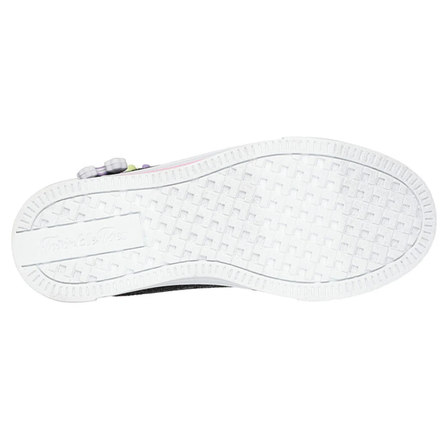 Girl's Skechers, Twinkle Toes: Twinkle Sparks - Charm Bestie High Top Sneaker - Little Kid