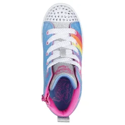 Girl's Skechers, Twinkle Toes: Twinkle Sparks - Heart Pop Sneaker - Little Kid