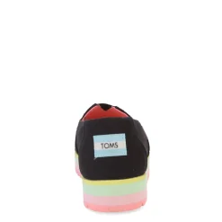 Girl's Toms, Alpargata Platform Slip-On - Little Kid & Big Kid