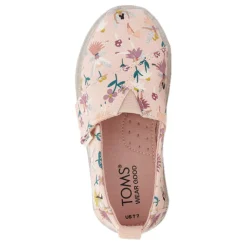 Girl's TOMS, Alpargata Tiny Classic Slip-On - Toddler