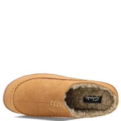 Men's Clarks, Baseball Stitch Clog Slipper