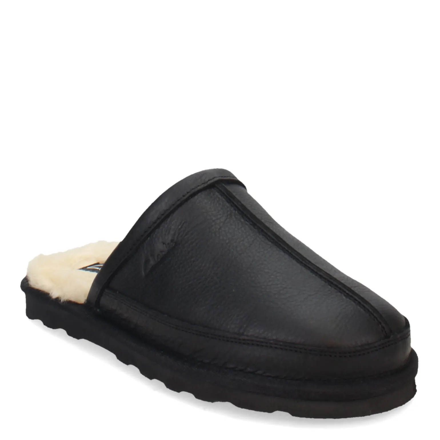 Men's Clarks, Leather Scuff Slipper