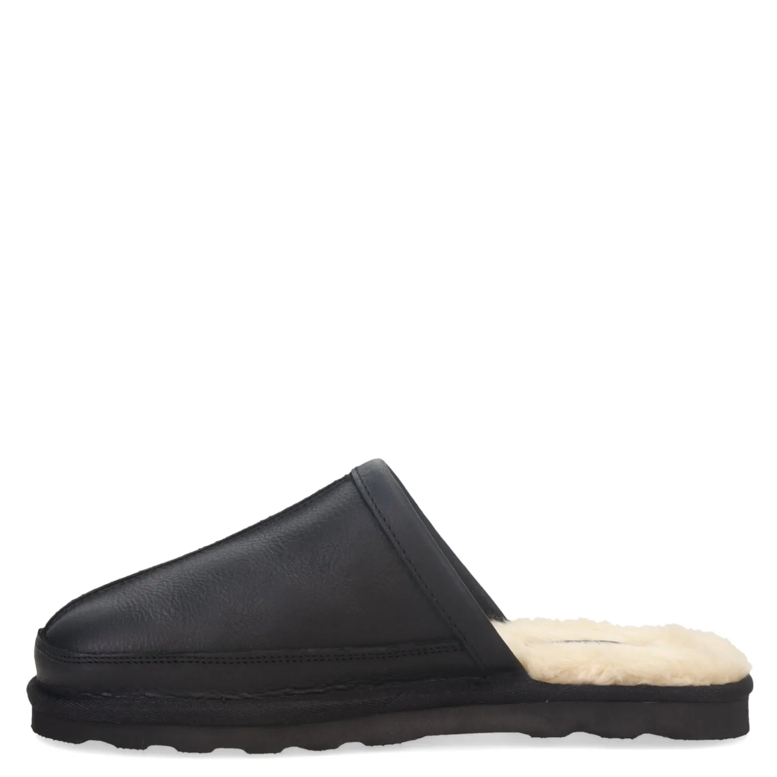 Men's Clarks, Leather Scuff Slipper