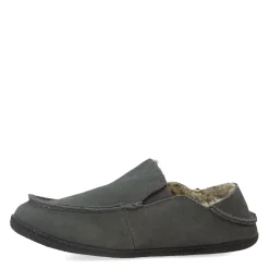 Men's Clarks, Suede Slipper