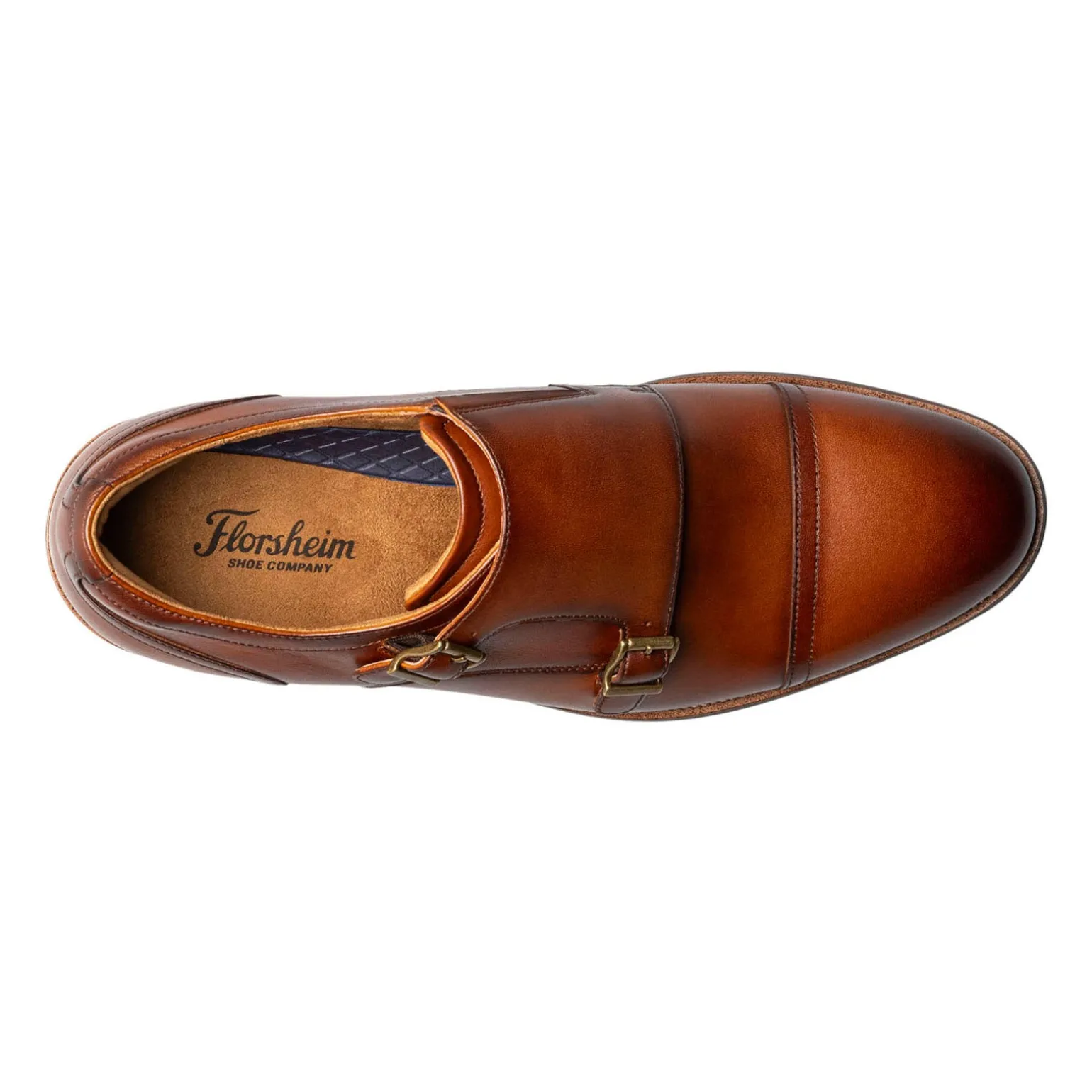 Men's Florsheim, Rucci Cap Toe Double Monk Strap Loafer