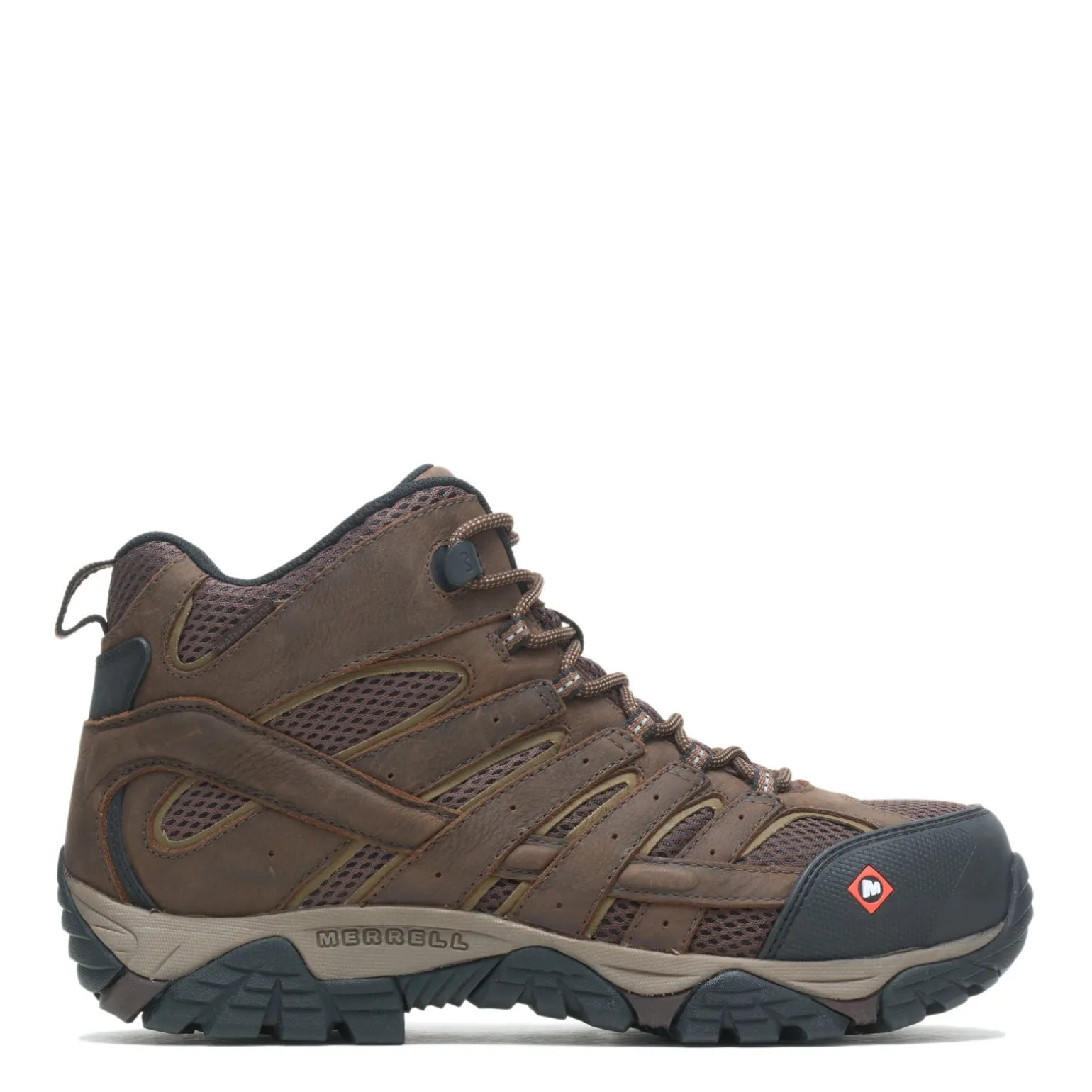 Men's Merrell, Moab Vertex 2 Mid CF Safety Work Boot