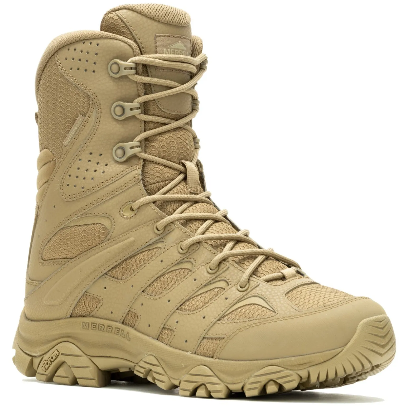 Men's Merrell, Moab 3 WP Tactical Zip 8in Work Boot