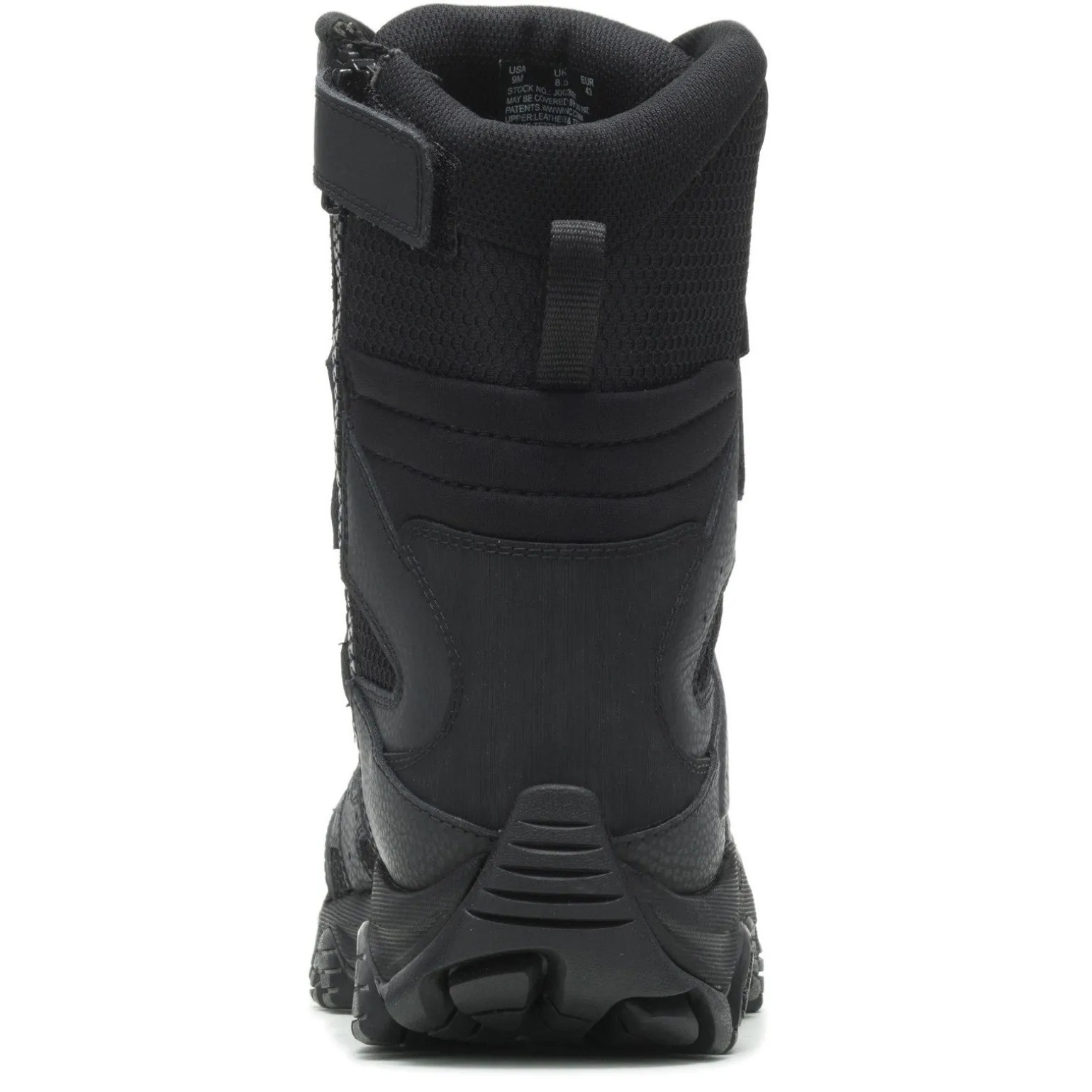 Men's Merrell, Moab 3 WP Tactical Zip 8in Work Boot - Wide Width