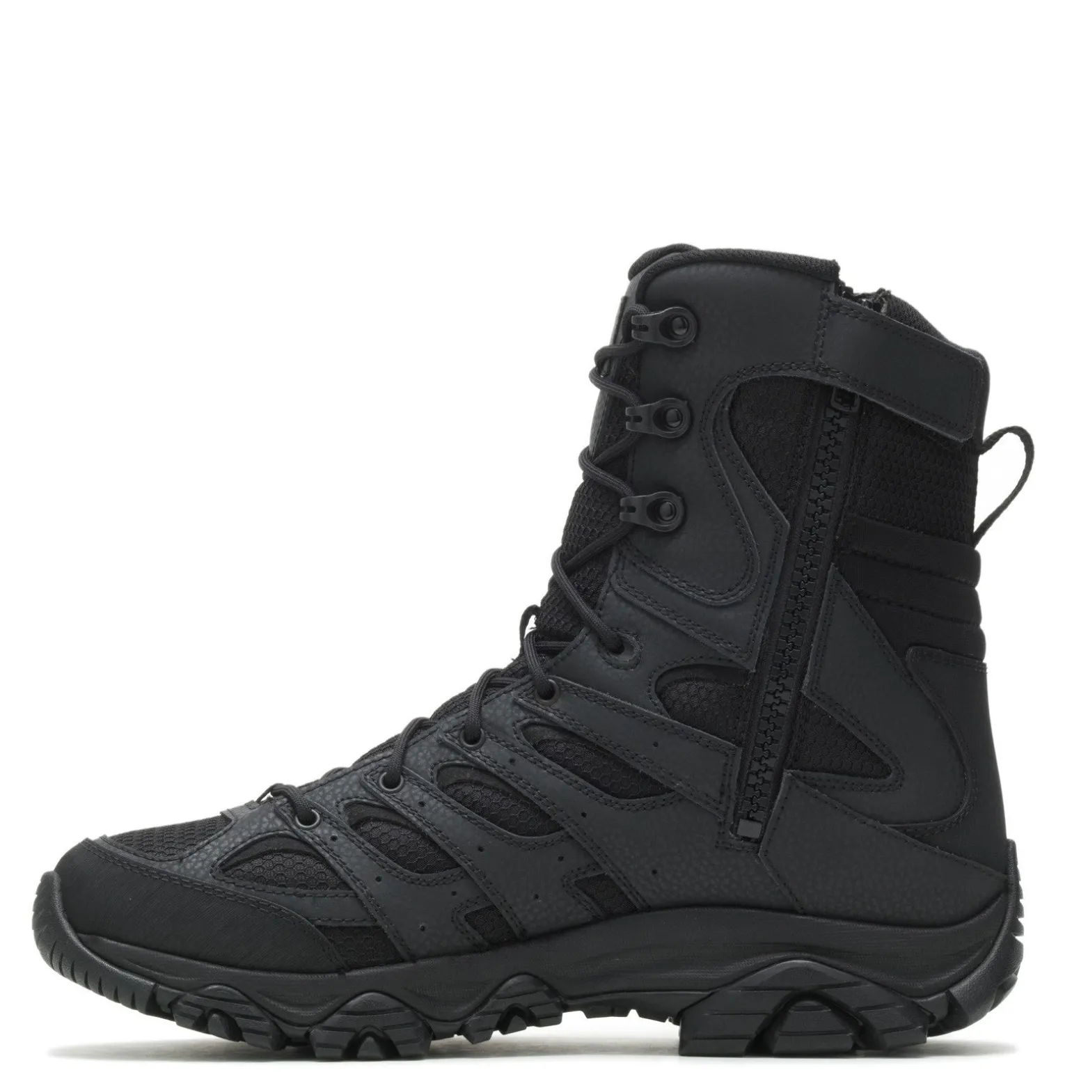 Men's Merrell, Moab 3 WP Tactical Zip 8in Work Boot