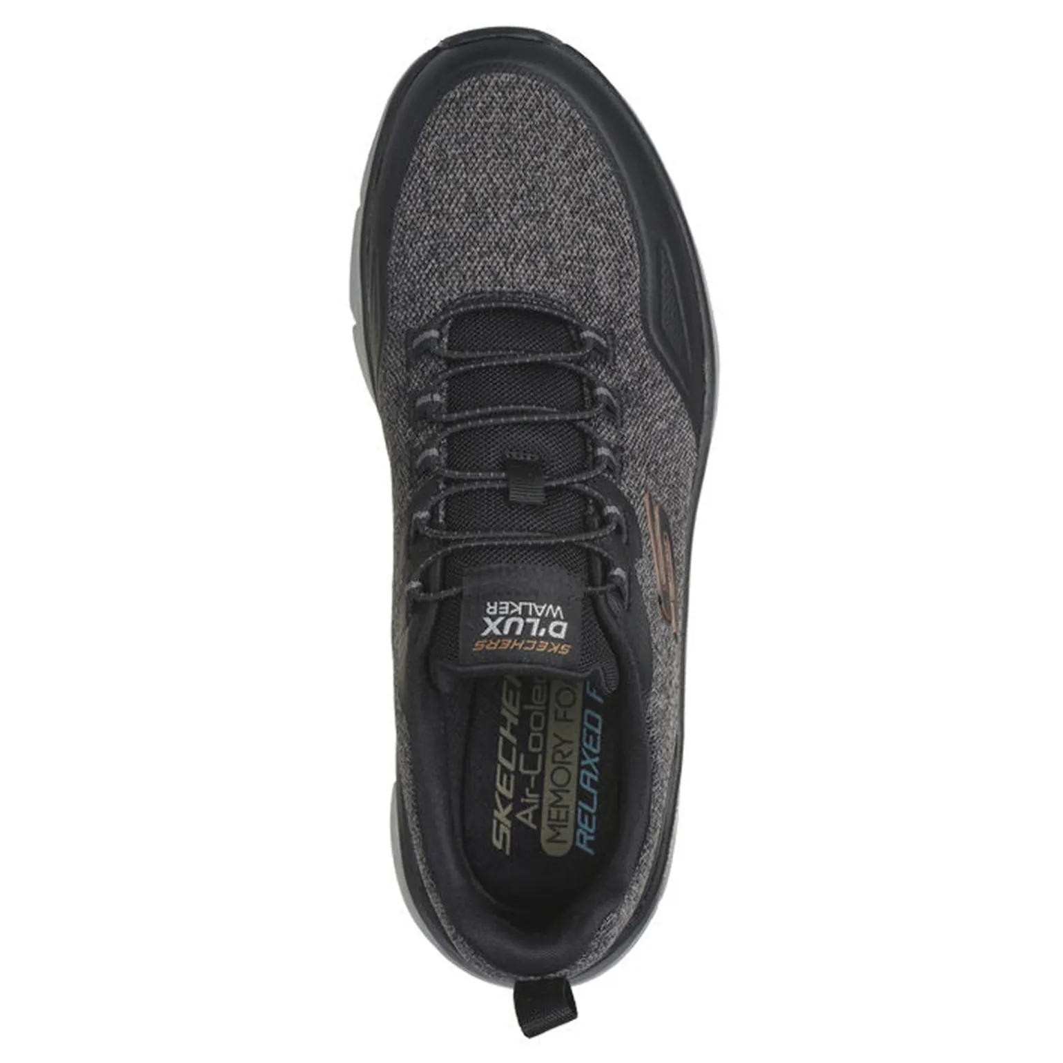 Men's Skechers, Relaxed Fit: D'Lux Walker 2.0 - Steadyway Walking Shoe - Extra Wide Width