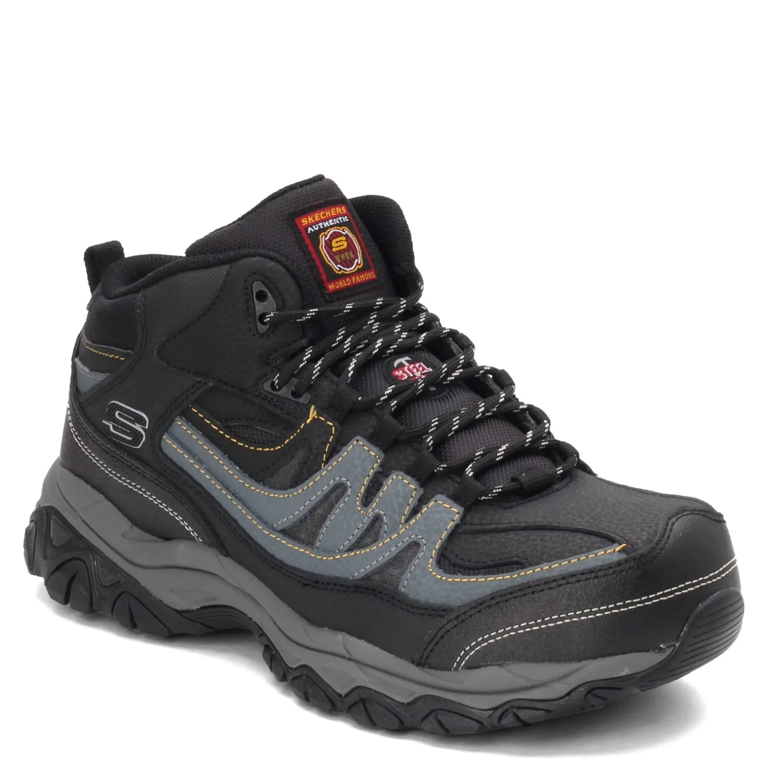 Men's Skechers Work, Relaxed Fit: Holdredge - Rebem ST Boot - Wide Width