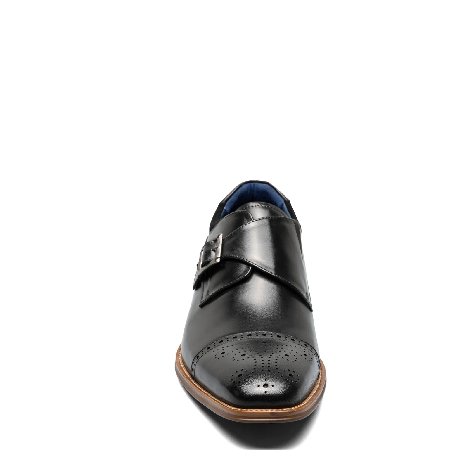 Men's Stacy Adams, Mathis Cap Toe Monk Strap