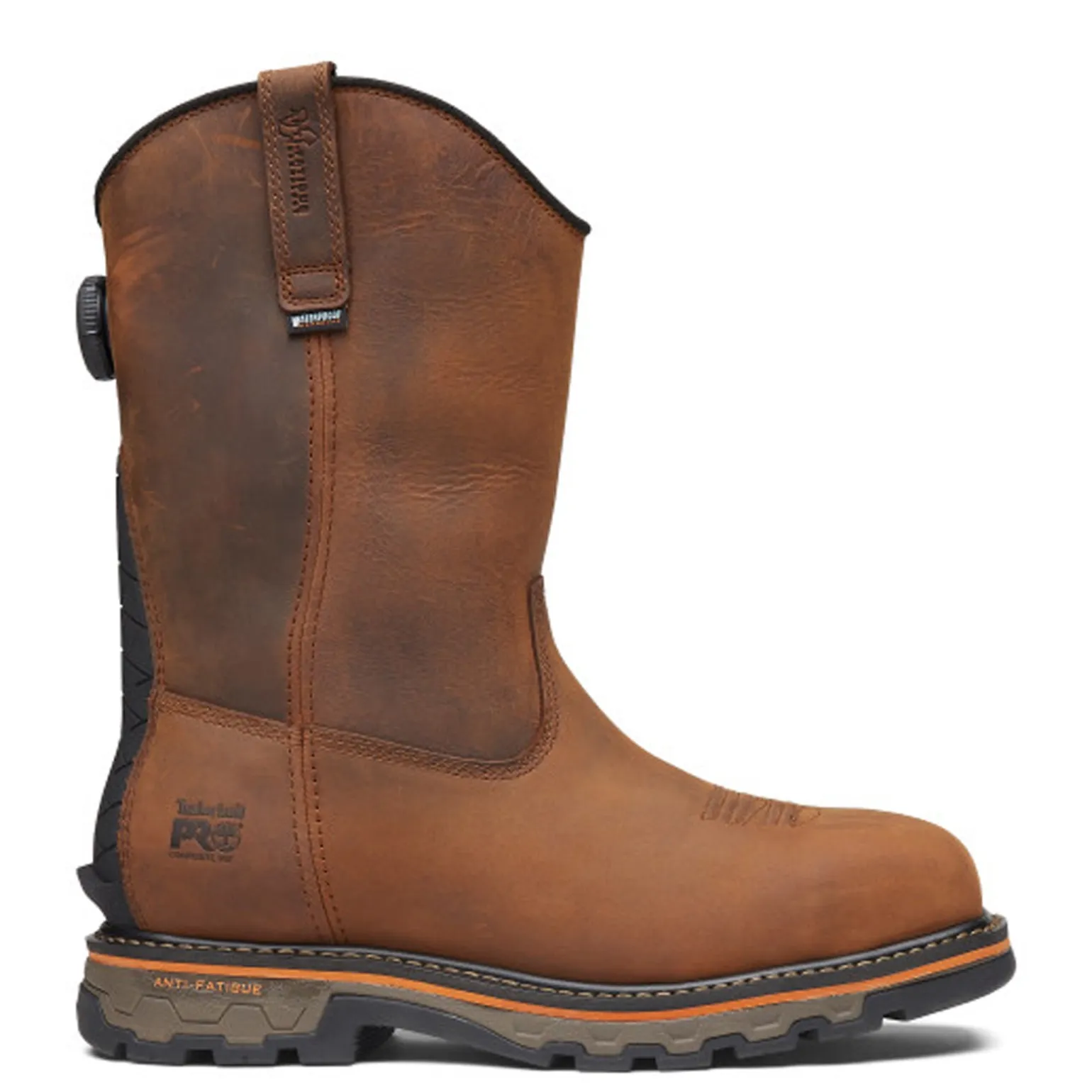 Men's Timberland Pro, True Grit Pull On BOA Comp Toe Waterproof Work Boot
