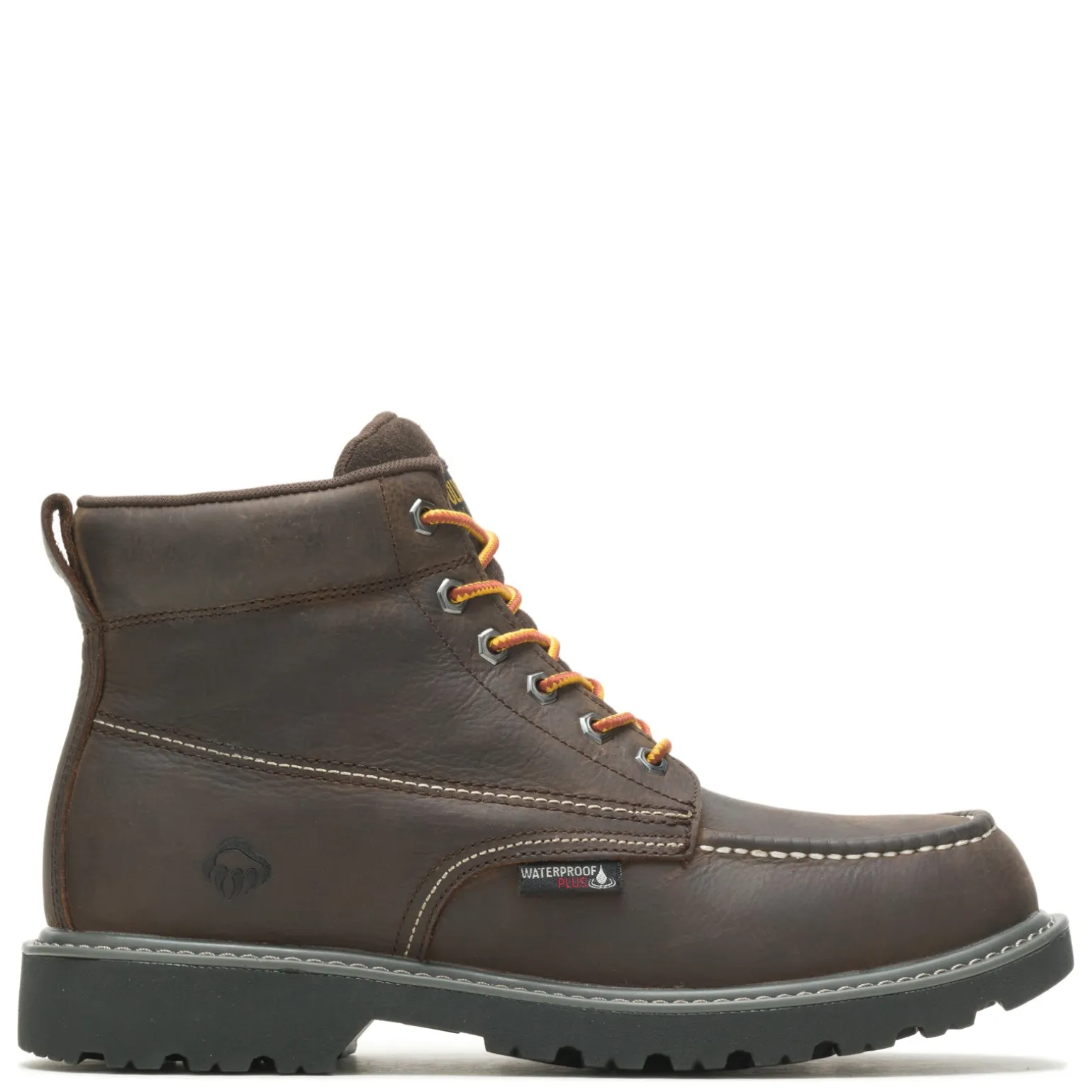 Men's Wolverine Boots, Floorhand Moc Toe 6 inch Waterproof Work Boot