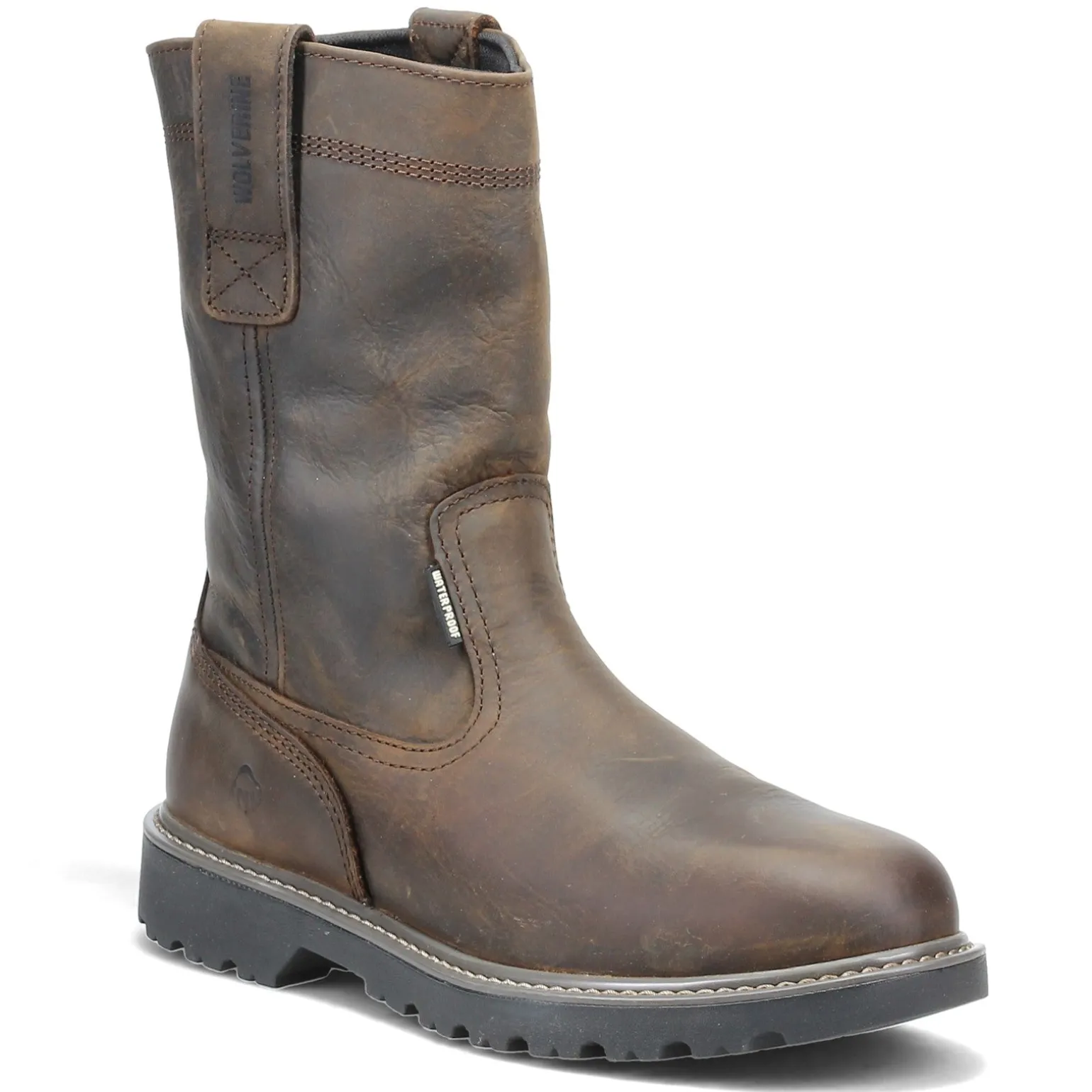 Men's Wolverine Boots, Floorhand Wellington 10in Soft Toe Work Boot