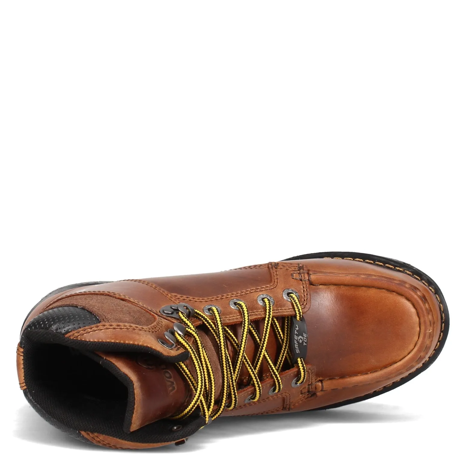 Men's Wolverine Boots, Hellcat Ultraspring Moc Toe Wedge Comp Toe Work Boot