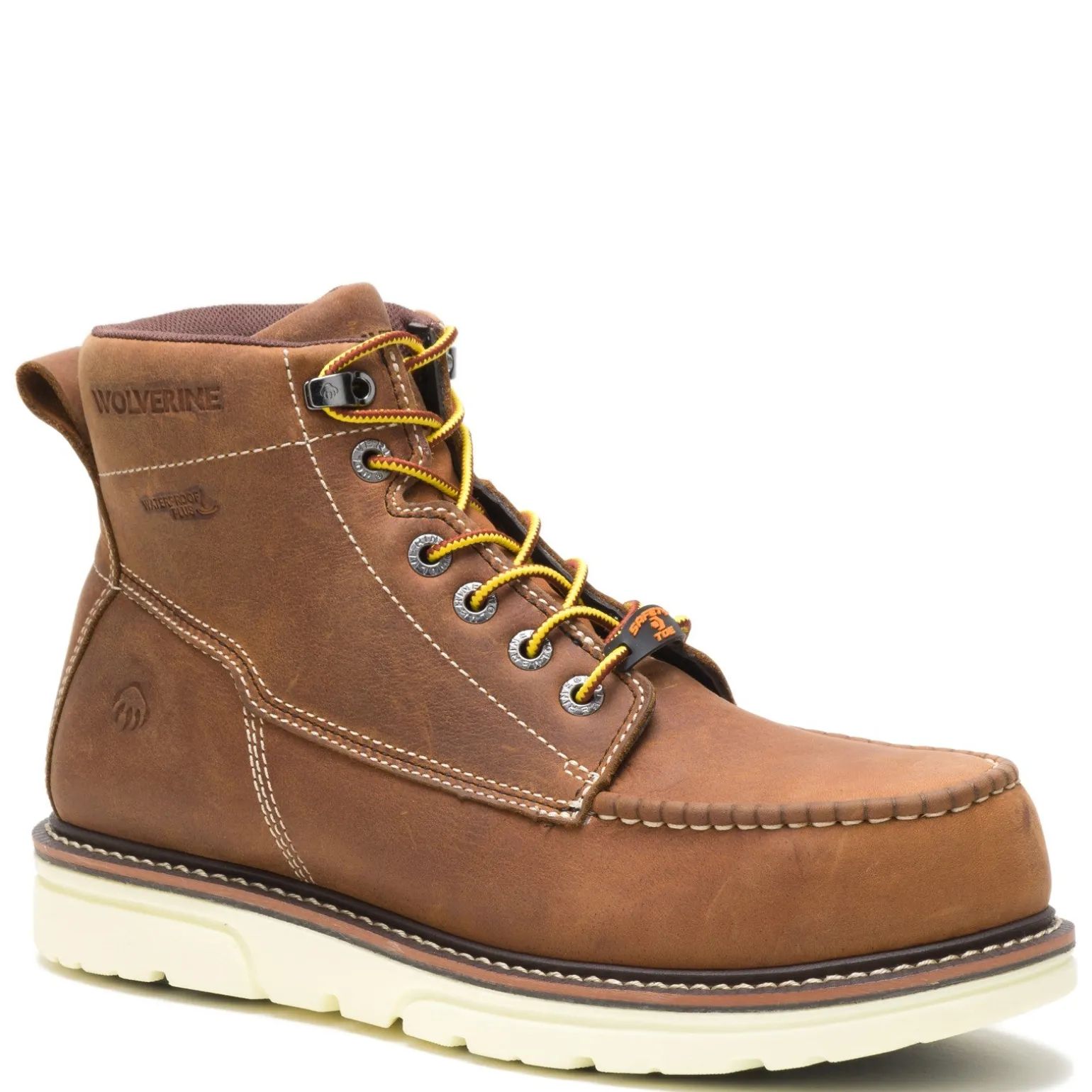 Men's Wolverine Boots, I-90 Durashocks Moc-Toe Work Boot