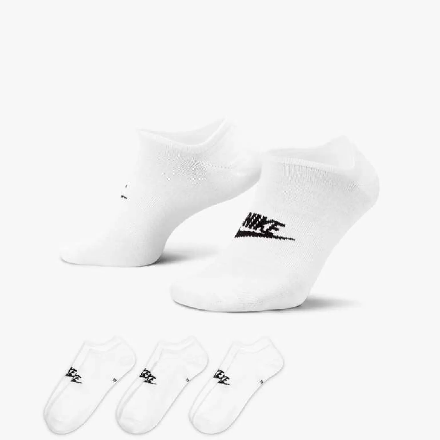 Nike, Everyday Essential No Show Socks - 3 Pair