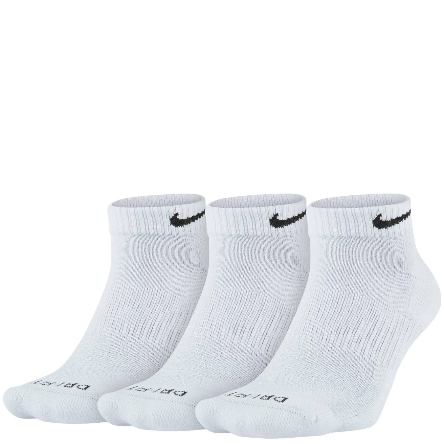 Unisex Nike, Plus Cushion Training Low Cut Socks - 3 Pairs