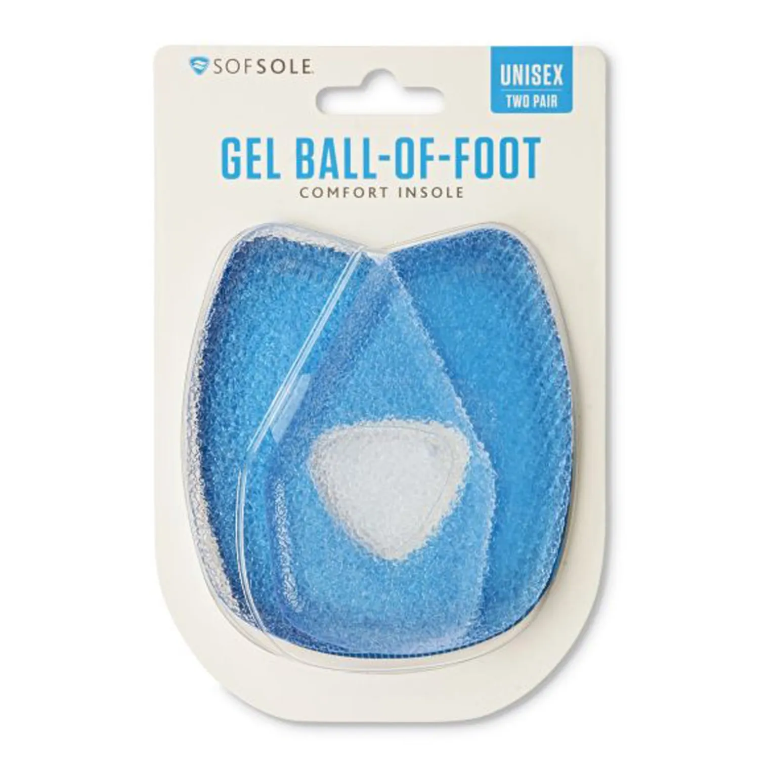 Unisex Sof Sole, Gel Ball of Foot Insert
