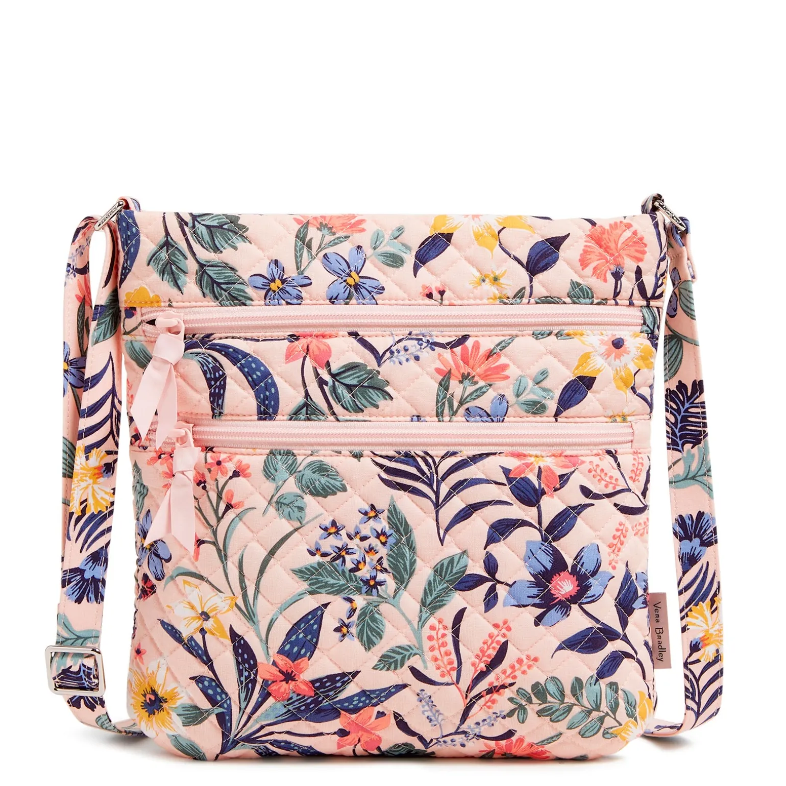 Vera Bradley, Triple Zip Hipster Crossbody Bag