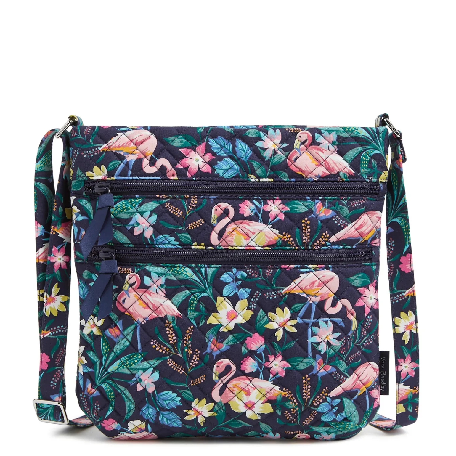 Vera Bradley, Triple Zip Hipster Crossbody Bag