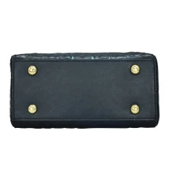 Women's Anuschka, Croc Embossed Zip Around Travel Organizer
